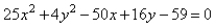 Match the ellipse to the equation.   A)    B)    C)    D)   