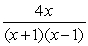 Write the partial fraction decomposition for the given rational expression.   A)    B)      C)    D)   