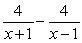 Write the partial fraction decomposition for the given rational expression.   A)    B)      C)    D)   