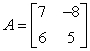 Find A<sup>-1</sup> given that   A)    B)    C)    D)   