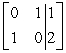 Use row operations to transform the matrix to reduced row-echelon form.   A)    B)    C)    D)   
