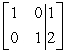 Use row operations to transform the matrix to reduced row-echelon form.   A)    B)    C)    D)   