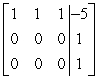 Use row operations to transform the matrix to reduced row-echelon form.   A)    B)    C)    D)   
