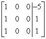 Use row operations to transform the matrix to reduced row-echelon form.   A)    B)    C)    D)   