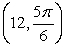 Convert the point to exact rectangular coordinates.   