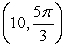  Convert the point to exact polar coordinates. Assume 0  \le   \theta   \le  2  \pi .   A)    B)    C)    D)    