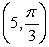  Convert the point to exact polar coordinates. Assume 0  \le   \theta   \le  2  \pi .   A)    B)    C)    D)    