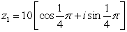 Find the product, z<sub>1</sub>z<sub>2</sub> in rectangular form.   and   A)    B)    C)    D)   