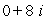 Find the result of the expression using De Moivre's theorem. Write the answer in rectangular form.   A)    B)    C)    D)   
