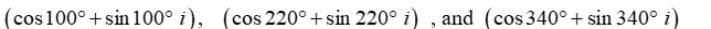 Find all nth roots of z. Write answers in polar form.   A)    B)    C)    D)   