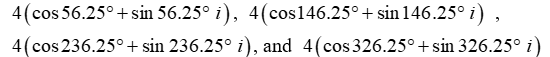 Find all nth roots of z. Write answers in polar form.   A)    B)    C)    D)   