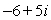 Use a calculator to express the complex number in polar form. Round angle to one decimal place and in degrees.   
