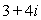 Graph the complex number.   A)    B)    C)    D)   