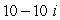 Express the complex number in rectangular form.   A)    B)    C)    D)   