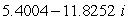 Use a calculator to express the complex number in rectangular form. Round to four decimal places.   A)    B)    C)    D)   
