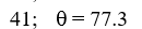 Find the magnitude and direction angle of the vector u. U = <-40, -9> A)    B)    C)    D)   