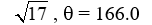 Find the magnitude and direction angle of the vector u. U = <-4, 1> A)    B)    C)    D)   