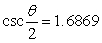 Solve the given trigonometric equation on 0° ≤ θ ≤ 360°, and express answer in degrees to two decimal places.   