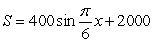 The monthly sales of soccer balls is approximated by    where x is the number of the month (January is x = 1, etc.) During which month do the sales reach 2346.4?