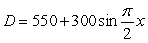 The number of deer on an island is given by    where x is the number of years since 2000. During what year is it the first time after 2000 that the number of deer reaches 250?