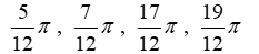  Solve the given trigonometric equation exactly over the interval, 0  \le   \theta   \le  2  \pi .   A)     B)    C)    D)    