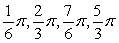  Solve the given trigonometric equation exactly over the interval, 0  \le   \theta   \le  2  \pi .   A)    B)    C)    D)    