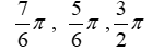  Solve the given trigonometric equation exactly over the interval, 0  \le   \theta   \le  2  \pi .   A)    B)    C)    D)    