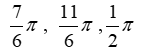  Solve the given trigonometric equation exactly over the interval, 0  \le   \theta   \le  2  \pi .   A)    B)    C)    D)    