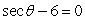  Solve the given trigonometric equation on 0°  \le   \theta   \le  360°and express answer in degrees to two decimal places.   A)  80.41<sup>o</sup>, 279.59<sup>o</sup> B)  80.41<sup>o</sup>, 99.59<sup>o</sup> C)  279.59<sup>o</sup>, 260.41<sup>o</sup> D)  99.59<sup>o</sup>, 260.41<sup>o</sup> 