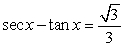  Solve the given trigonometric equation exactly over the interval, 0  \le  x  \le  2  \pi .   A)    B)    C)    D)    