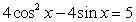  Solve the given trigonometric equation exactly over the interval, 0  \le  x  \le  2  \pi .   A)    B)    C)    D)    