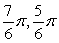  Solve the given trigonometric equation exactly over the interval, 0  \le  x  \le  2  \pi .   A)    B)    C)    D)    