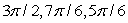  Solve the given trigonometric equation exactly over the interval, 0  \le  x  \le  2  \pi .   A)    B)    C)    D)    