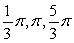  The figure below shows the graph of   Between -2  \pi  and 2  \pi . The maximum and minimum values of the curve occur at the turning points and are found in the solutions of the equation   Solve for the coordinates of the turning points of the curve between       A)    B)    C)    D)    