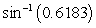 Use a calculator to evaluate the expression. Give answer in degrees and round to two decimal places.   
