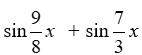 Write   as a product of sines and/or cosines. A)    B)    C)    D)   