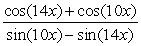 Simplify the trigonometric expression   A)    B)    C)    D)   