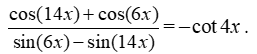 Verify the trigonometric identity    