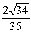 If sin x =   And cos x < 0, find sin 2x. A)    B)    C)    D)   