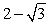 Use a half-angle identity to find the exact value of tan 345°. A)    B)    C)    D)   