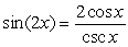 Verify the identity    