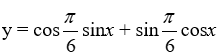 Graph   by first rewriting as a sine or cosine of a difference or sum.