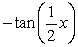 Match the graph of the function over the interval   To its equation.    A)  y =   B)  y =   C)  y =   D)  y =  