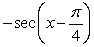 Match the graph of the function to its equation.   A)  y =   B)  y =   C)  y =   D)  y =  