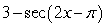 Match the graph of the function to its equation.   A)  y =    B)  y =   C)  y =   D)  y =  
