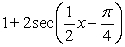 Match the graph of the function to its equation.   A)  y =   B)  y =   C)  y =   D)  y =  