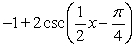 Match the graph of the function to its equation.   A)  y =   B)  y =   C)  y =   D)  y =  