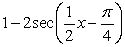 Match the graph of the function to its equation.   A)  y =   B)  y =   C)  y =   D)  y =  