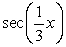 Match the graph of the function over one period to its equation.   A)  y =    B)  y =   C)  y =   D)  y =  