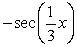 Match the graph of the function over one period to its equation.   A)  y =    B)  y =   C)  y =   D)  y =  